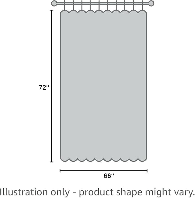 NICETOWN Blackout Doorway Curtain Drape 72 inch Long