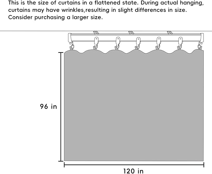 Room Divider Curtains Flexible Ceiling Tracks set Curtain track Ceiling Mount