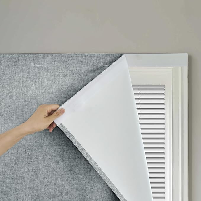 Self-Adhesive 100% Blackout Curtain
