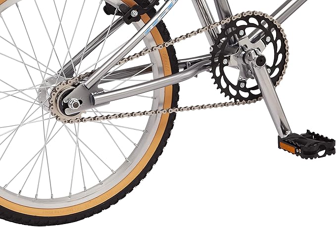 Schwinn Sting Pro and Predator Team BMX Bike for Kids/Youth, Retro Design, Single-Speed, Hi-Ten Steel Frame, 20 or 24-Inch Wheels, Multiple Colors