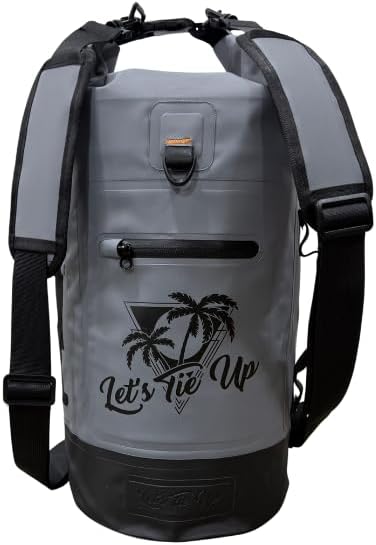 Let's Tie Up Waterproof Dry Bags for Boating and Outdoors | Ultimate Roll-Top Dry Bag: Style, Functionality, and 100% Waterproof Protection for All Your Boating and Outdoor Adventures | 20L
