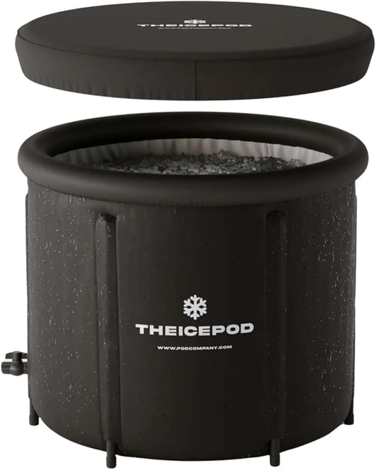 The Ice Pod – Portable Ice Bath for Recovery & Wellness – Collapsible Design with Thermal Lid – For Athletes & Everyday Cold Plungers - The Pod Company