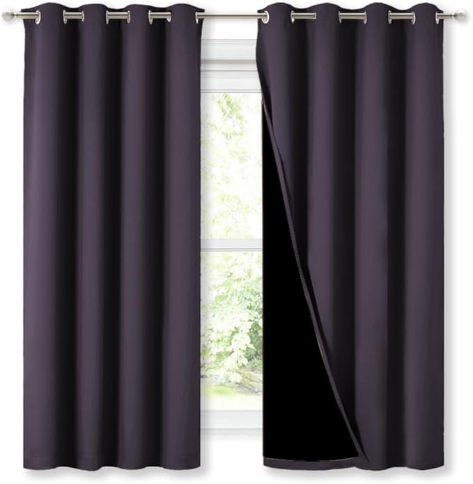 NICETOWN 100% Blackout Curtains
