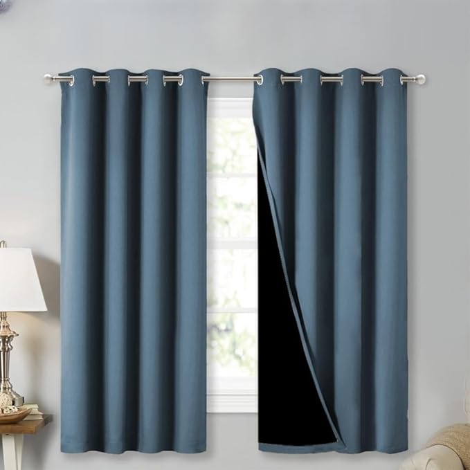 NICETOWN Extra Long Truly Blackout Drapes