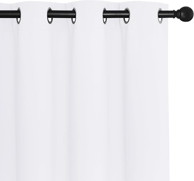 NICETOWN Sliding Door Window Treatment Blackout Patio Door Curtain Panels