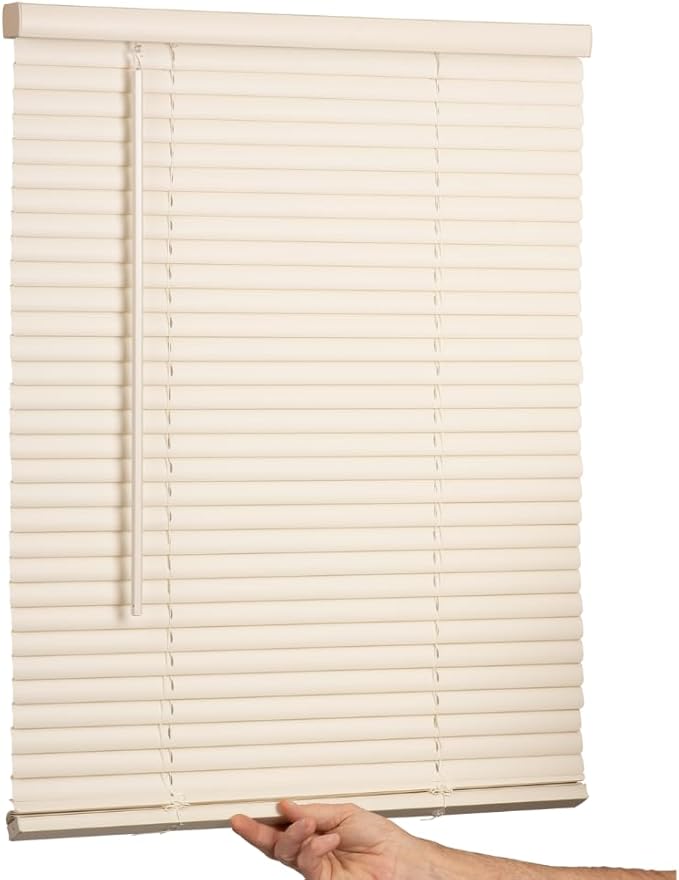 LOTUS & WINDOWARE Cordless Mini Blind, 16.5" Wide x 84" Long