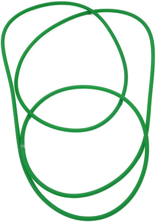 Bicycle Roller Drive Replacement Belt For Bike Trainer 5Mm Perimeter 185Cm Material Red Green Indoor Cycling Accessory(Green)