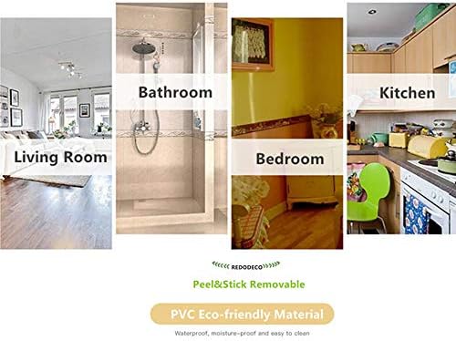 REDODECO 3D Flower Pattern Molding Peel Stick Wall Border