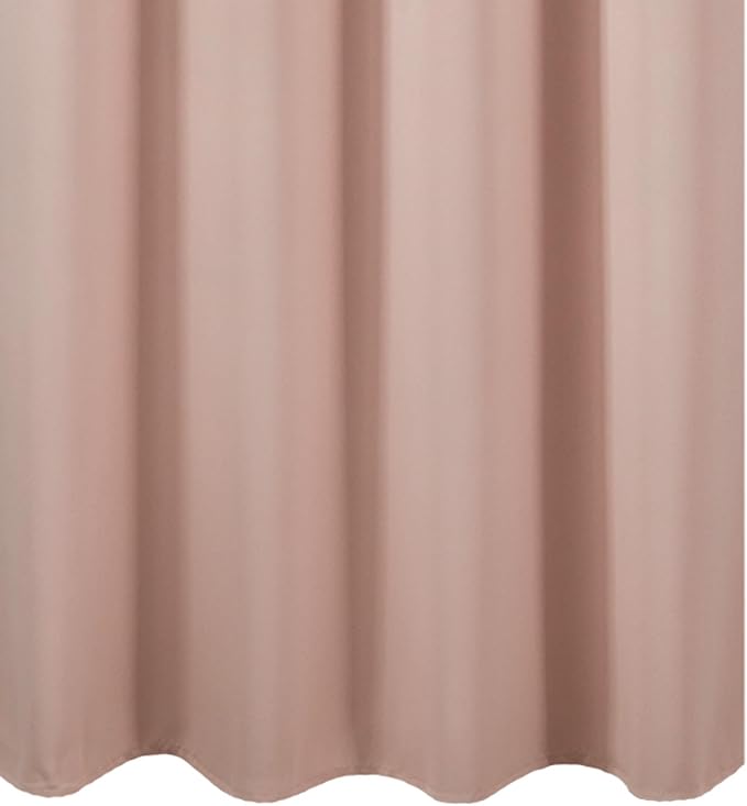 LEMOMO Blush Blackout Curtains 66 x 63 Inch Length/Set of 2 Curtain