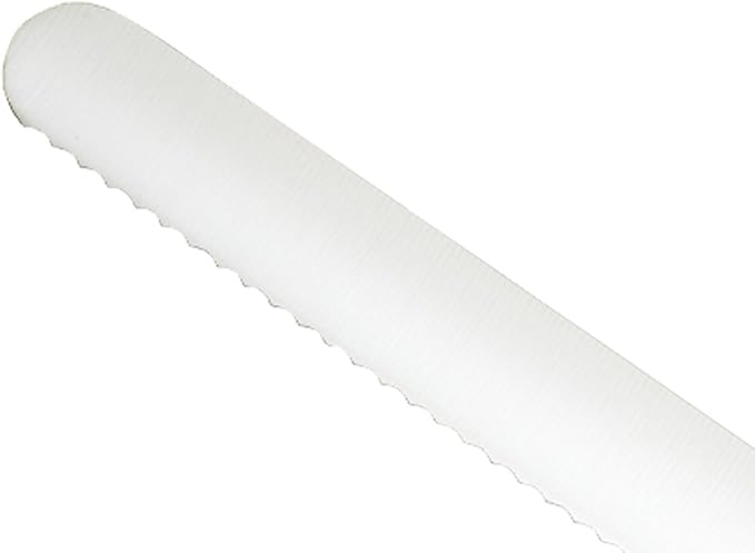 Mercer Culinary M23111 Millennia Black Handle, 11-Inch Wavy Edge, Slicer