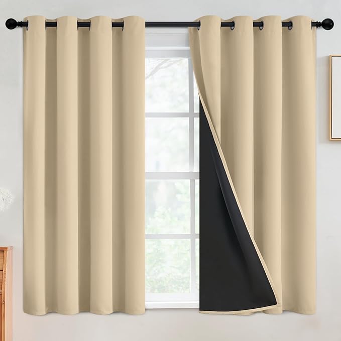 SimpleHome 100% Blackout Curtains