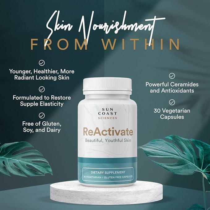 ReActivate Your Skin’s Beauty from Within, with Dr. Rosenberg’s Special Skin Health Formula - 30 Count (Pack of 1)