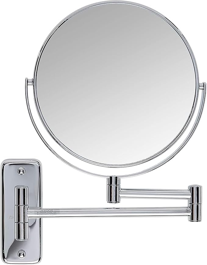 JERDON Wall-Mounted Magnifying Mirror