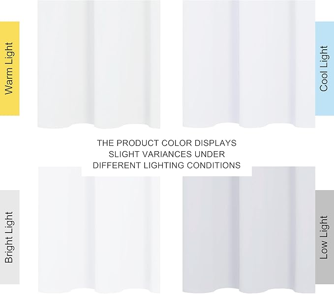 NICETOWN 100% Blackout Window Curtain Panels, Cold and Full Light Blocking