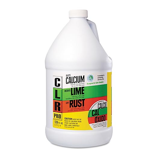 CLR PRO Calcium, Lime and Rust Remover, 1 Gallon Bottle