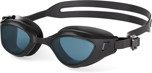 Swimming Goggles, No Leaking Swim Pool Goggles for Adults with Fog-Resistant, UV-Blocking Lenses for Men Women Youth