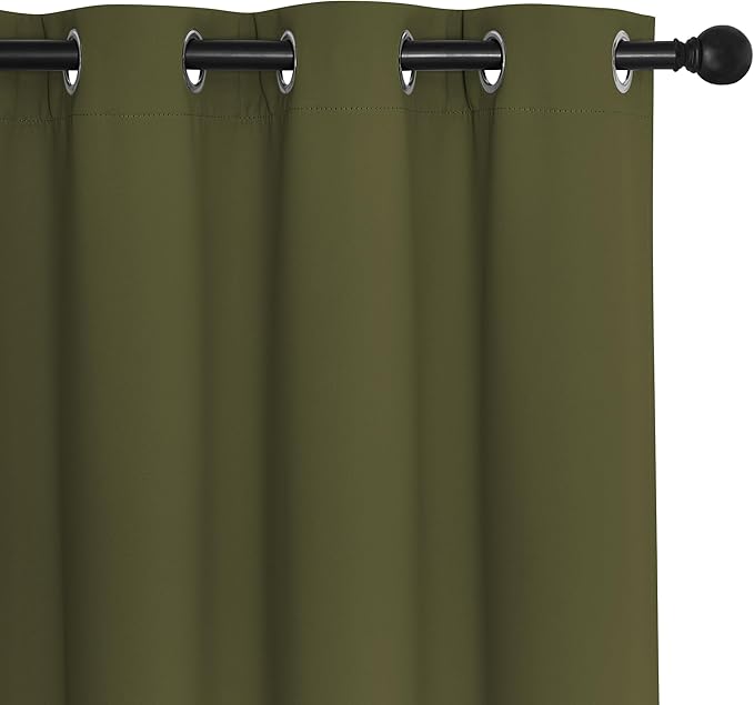 NICETOWN Patio Door Curtain Sound Blocking, Bedroom Privacy Room Divider Curtain
