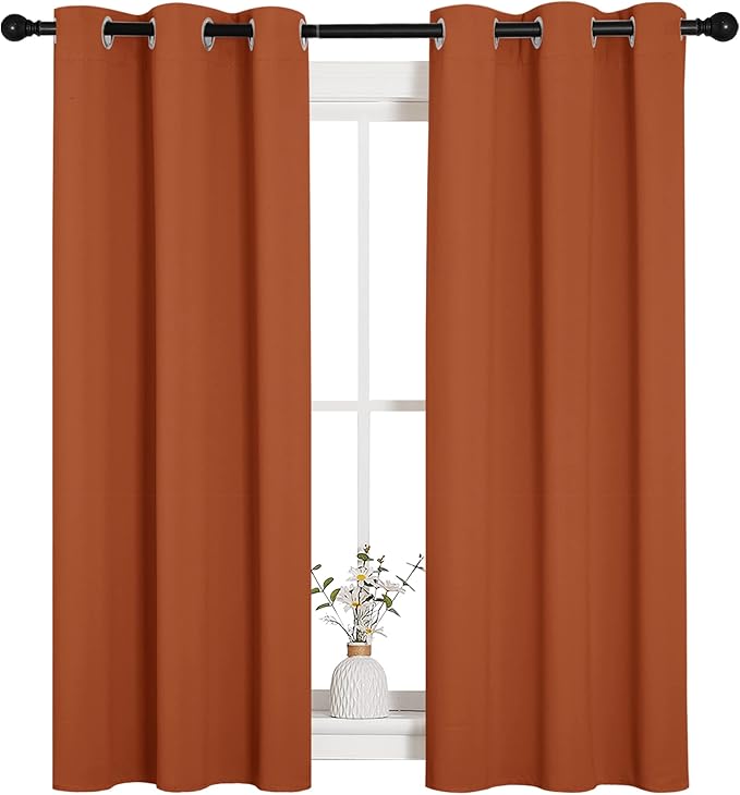 NICETOWN Blackout Halloween Draperies Curtains