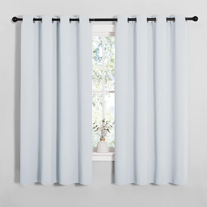 NICETOWN Room Darkening Draperies Curtains Panels, Window Treatment Thermal