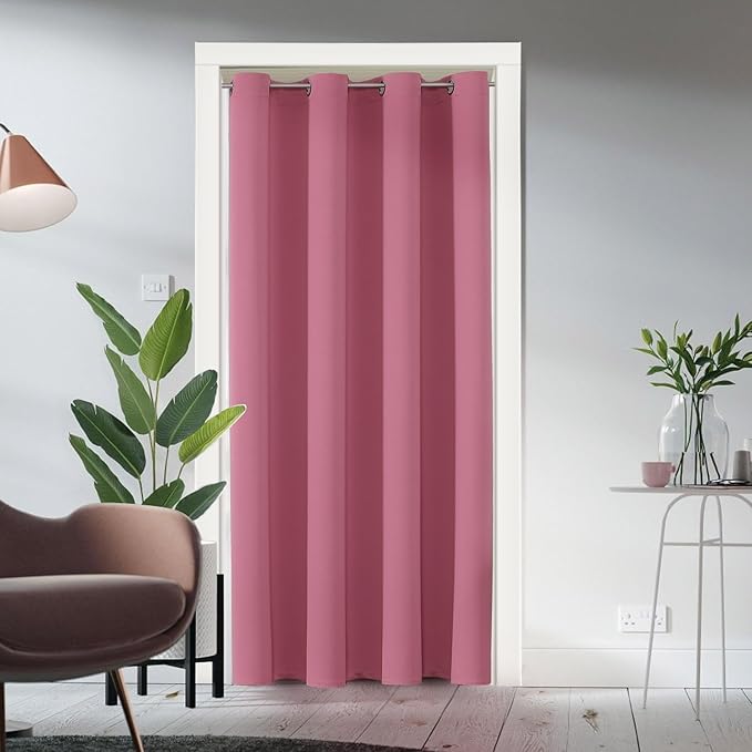 ChrisDowa Blackout Curtains 90 Inches Long