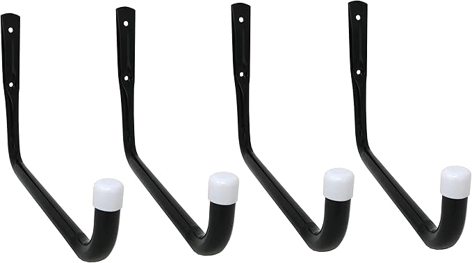 Shepherd Hardware 8091E Heavy Duty Steel 10-Inch Garage Storage Utility Hooks