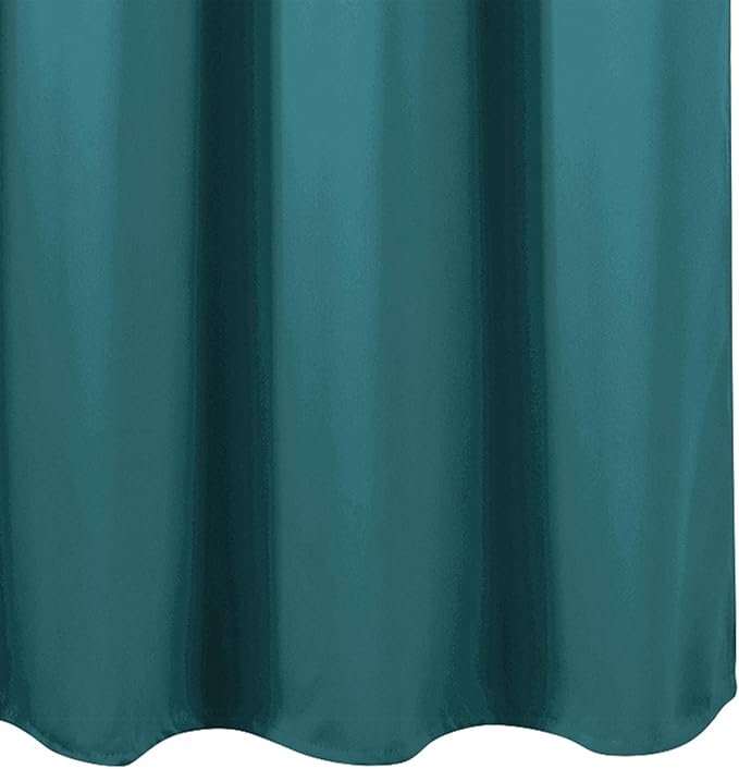 LEMOMO Blackout Curtains 52 x 90 Inch Long Sea Teal Curtains Set of 2 Panels