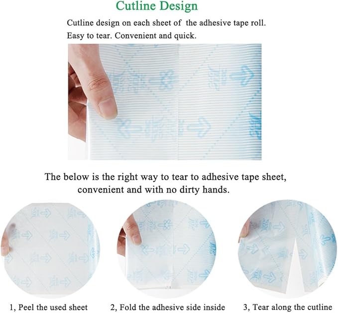 Pet Hair Lint Roller Refills Pet Hair Removal Refills, Japanese UNIKON 802 Sticky Mop Refill 90 Sheets, 3 Packs