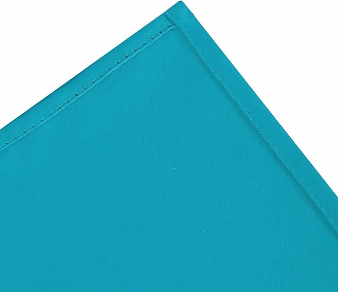 LEMOMO Blackout Curtains 66 x 54 Inch Long Teal Curtains Set of 2 Panels Room