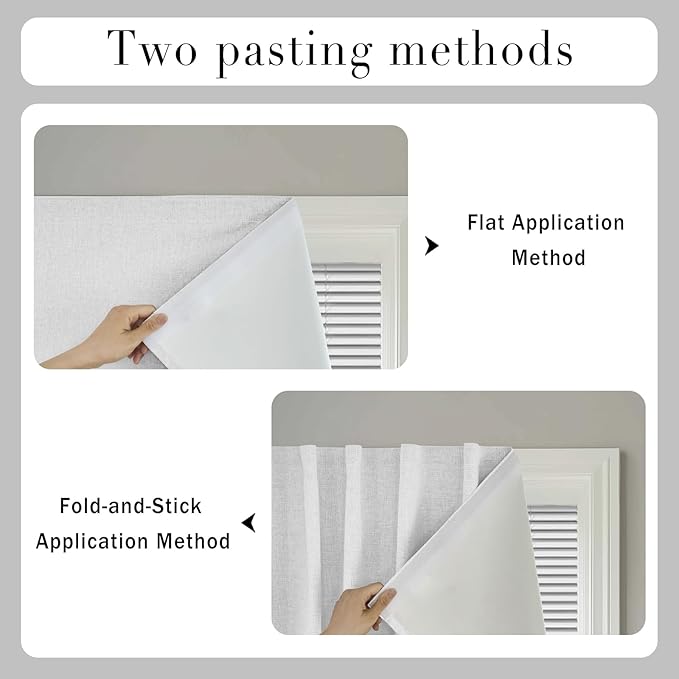 Self-Adhesive Complete 100% Blackout Curtain