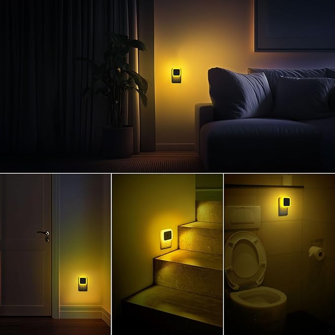 Sujeet Night Light, Night Lights Plug into Wall 8-Pack, Nightlight Plug in