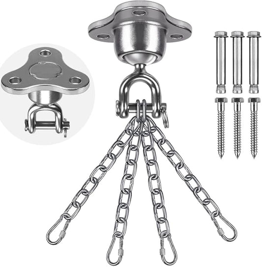 SELEWARE Boxing Punching Bag Hanger, Heavy Bag Hanger Bracket for Heavy Bag Boxing Muay Thai Training Hardware
