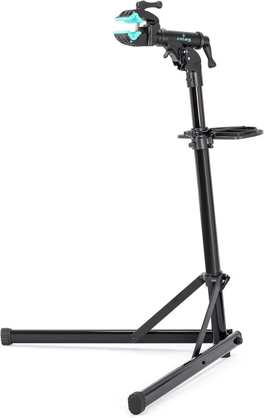 cyclists Bike Repair Stand Bike Stand for Workstand Maintenance - E Bike Repair Stand Bicycle Shop Home Mechanics for Mountain Bike and Road Bike (Max Load 55lbs)