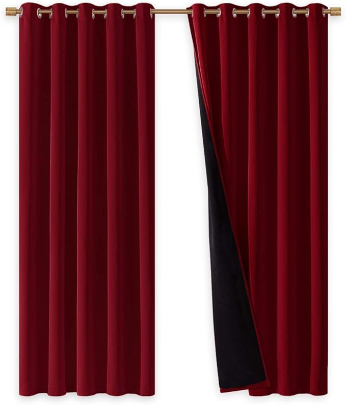 NICETOWN 100% Blackout Curtains
