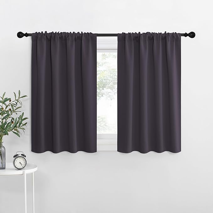 NICETOWN Blackout Curtains for Living Curtains, 2 Panels, 29 by 30, Room