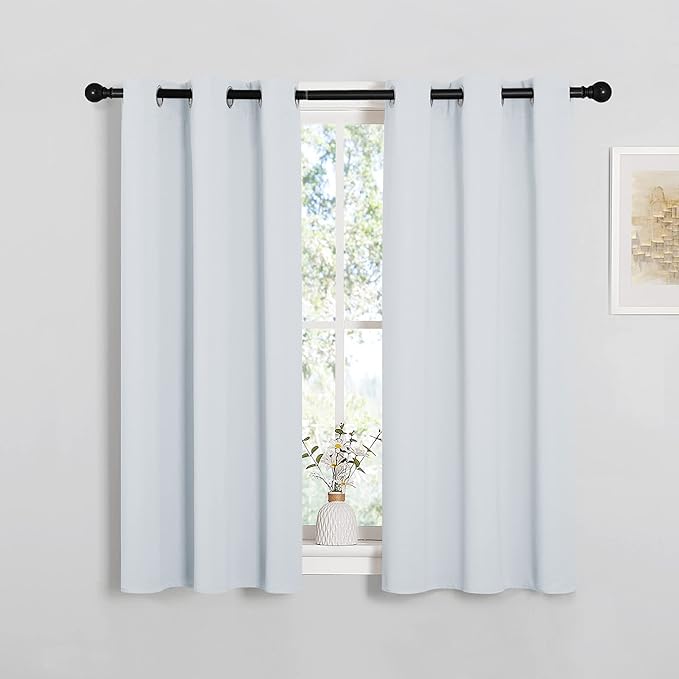 NICETOWN Room Darkening Draperies Curtains Panels, Window Treatment Thermal