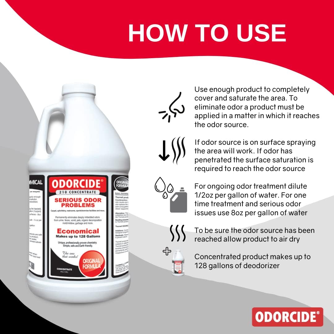 Odorcide 210 Original ScentHalf Gallon Size