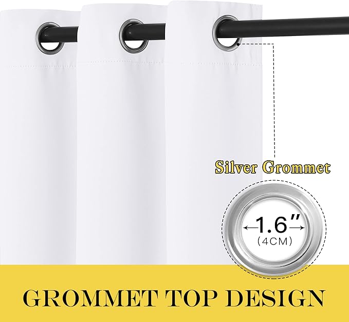 NICETOWN 50% Light Blocking Vertical Blinds
