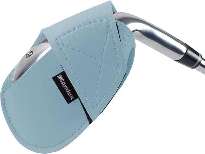 Andux 10Pack PU Golf Irons Club Head Covers Pouch Holder MT/PU03