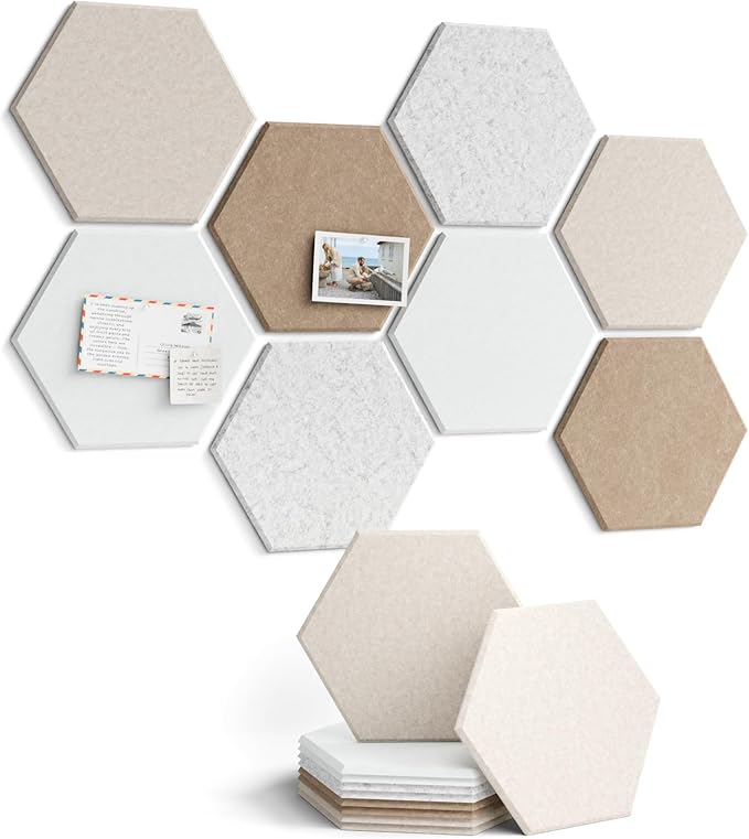 Fluxynara Hexagon Cork Board Alternative