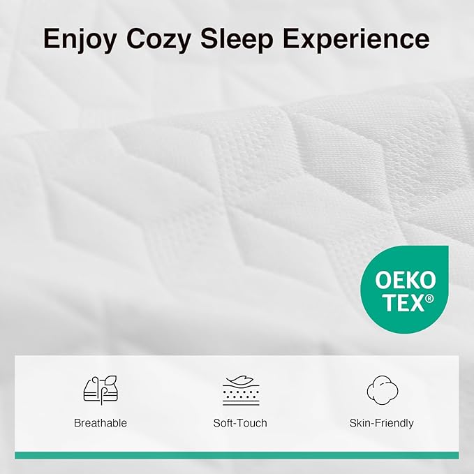 Novilla 8 Inch Full Size Mattress, Memory Foam Mattress Full with Cooling Comfort & High-Density Foam for Contour Support & Restful Sleep, Mattresses in a Box