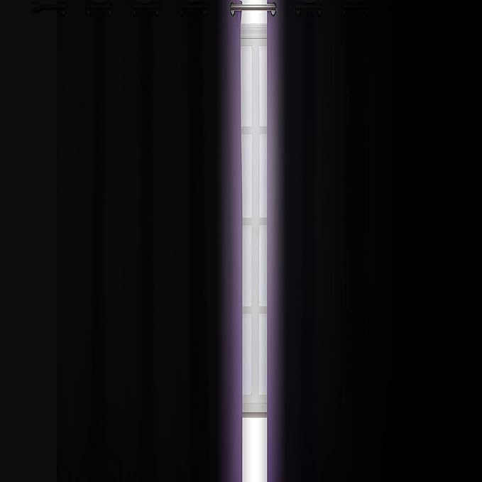 LEMOMO Lavender Blackout Curtains 52 x 63 Inch Length/Set of 2 Curtain