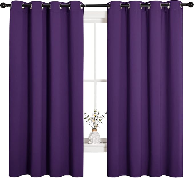 NICETOWN Thermal Insulated Blackout Draperies Curtains, Triple Weave Home