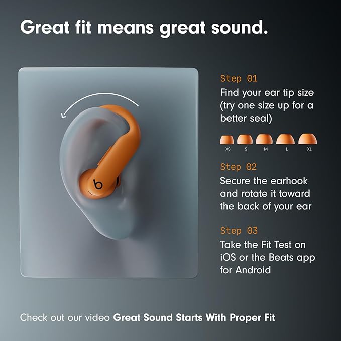 Beats Powerbeats Pro 2 Wireless Bluetooth Earbuds - Noise Cancelling, Heart Rate Monitor, IPX4, Up to 45H Battery & Charging Case, Works with Apple & Android - Hyper Purple