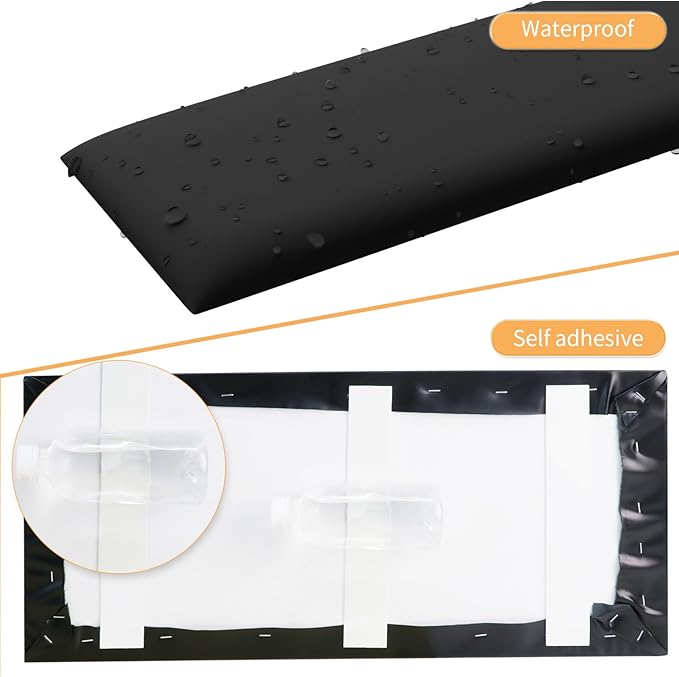 3D Anti-Collision Wall Padding for Kids, Self-Adhesive Headboard Panels for