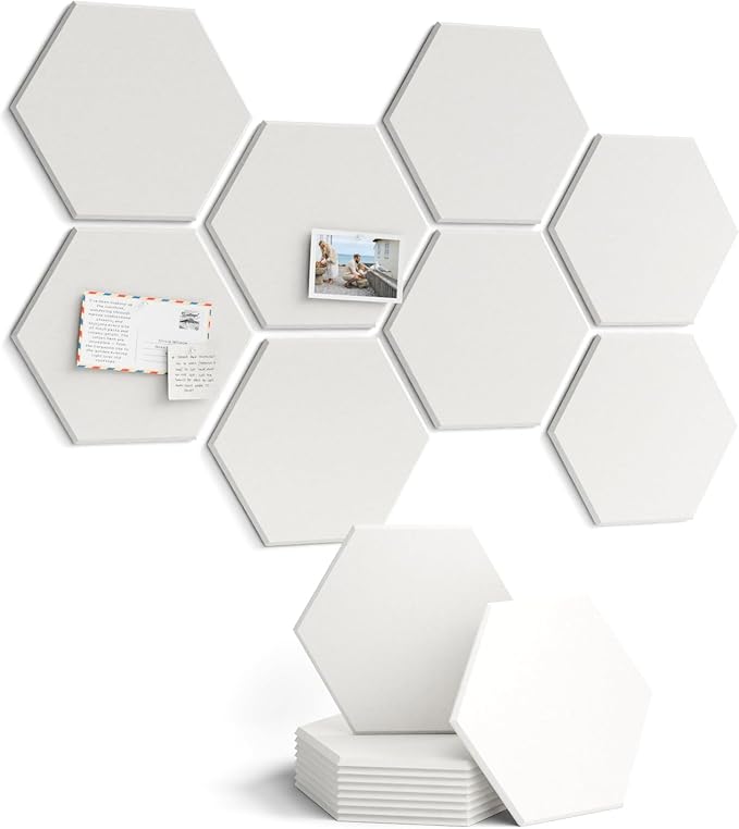 Fluxynara Hexagon Cork Board Alternative