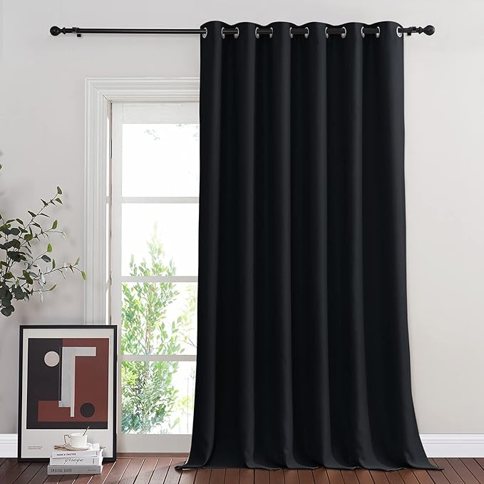 NICETOWN Blackout Curtain for Sliding Glass Door, Patio Door Curtains, Thermal