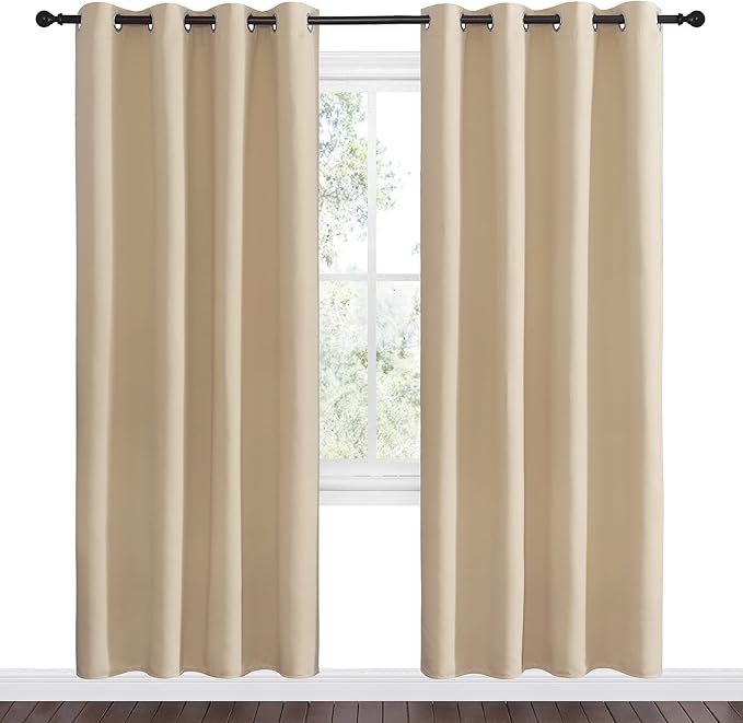 NICETOWN Blackout Draperies Curtains Panels