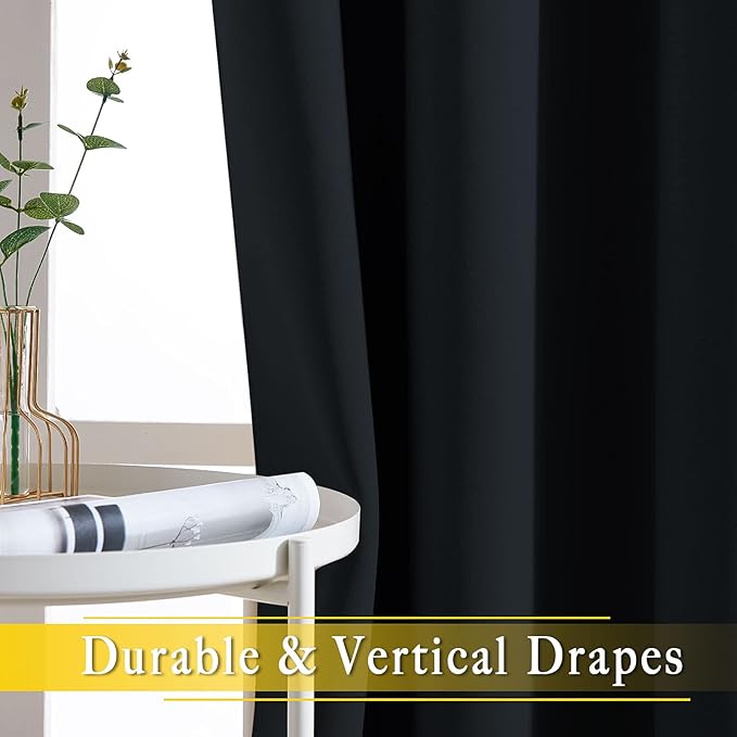 NICETOWN Blackout Curtain for Sliding Glass Door, Patio Door Curtains, Thermal