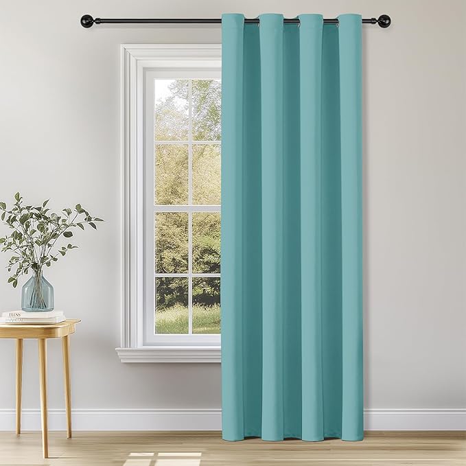 ChrisDowa Blackout Curtains 90 inches Long