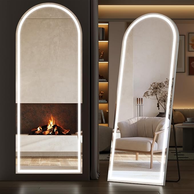 Sweetcrispy Arched Full Length Mirror